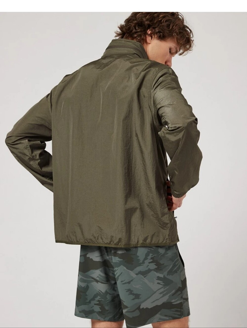 American Eagle Mens 24/7 Windbreaker Jacket Large
